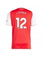 Arsenal Jurrien Timber #12 Replika Hemmakläder 2025-26 Kortärmad